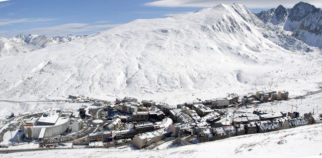 Pas de la Casa - Vista hivernal